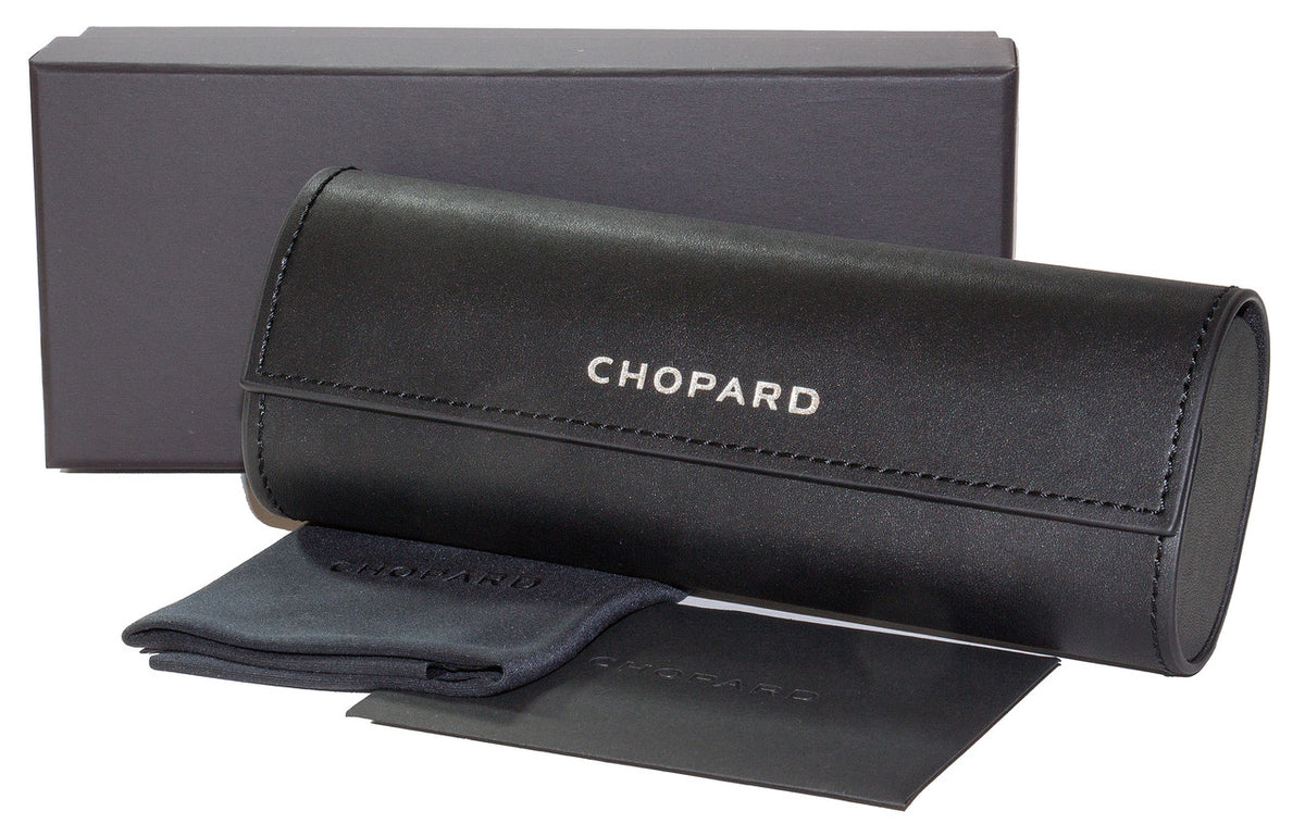 Chopard SCH370M-07AK sunglasses in shiny transparent red frame with shiny transparent red lenses
