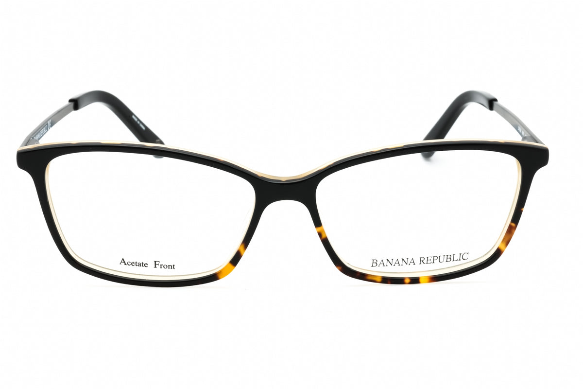 Banana Republic CATE/N-0WR7 00 BLK HAVANA Rectangular Eyeglasses 53mm Eyeglasses