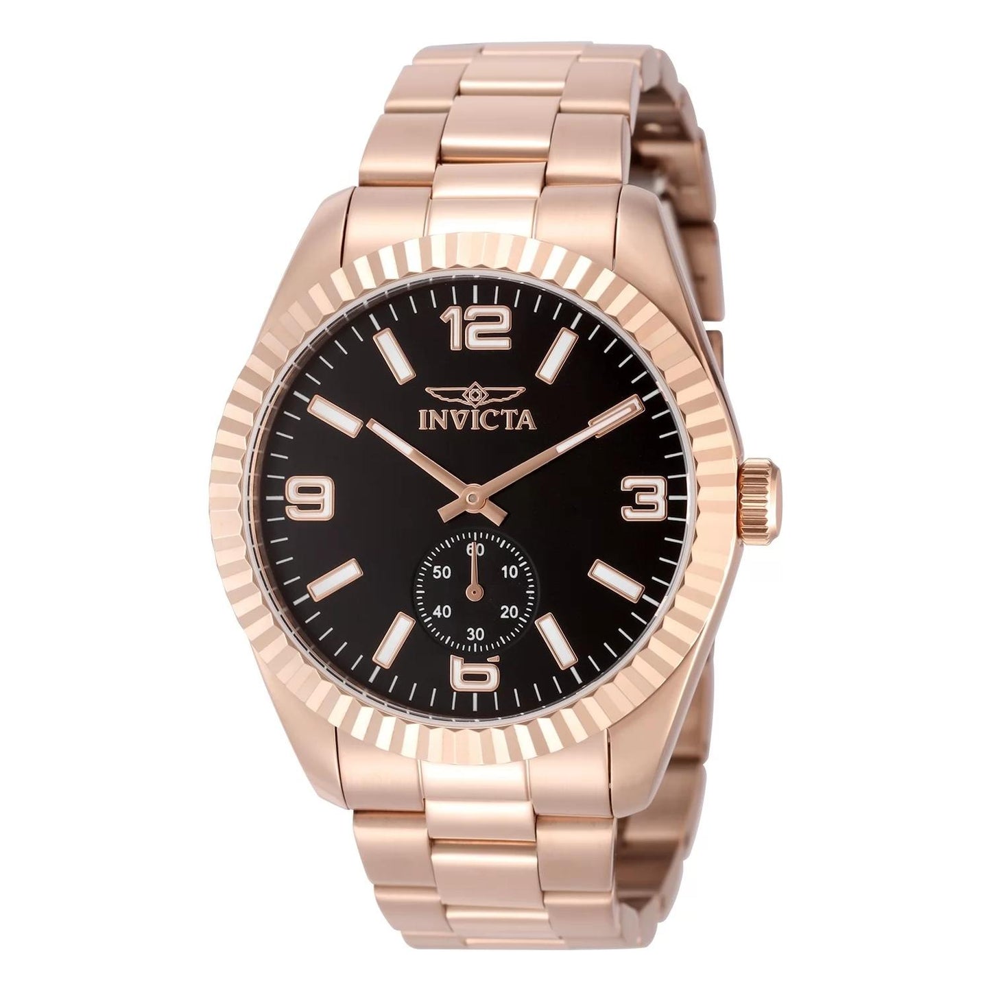 Invicta 49392 49392 Watch - Black Dial Stainless Steel Band
