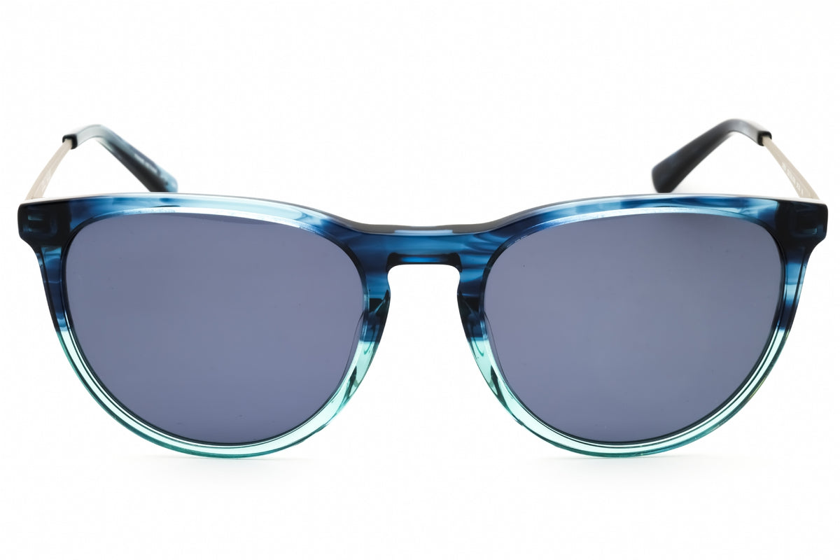 COLE HAAN CH6507-320 TEAL HORN Round Sunglasses 54mm Sunglasses