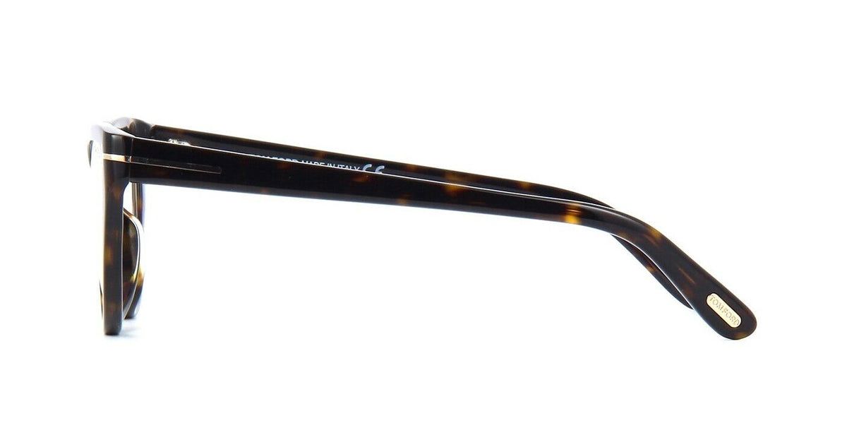 Tom Ford FT5729B-052-56 eyeglasses in havana frame with clear lenses