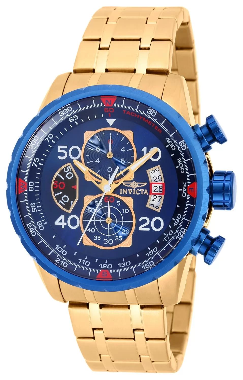 Invicta 19173 19173 Watch - Blue Dial Stainless Steel Band