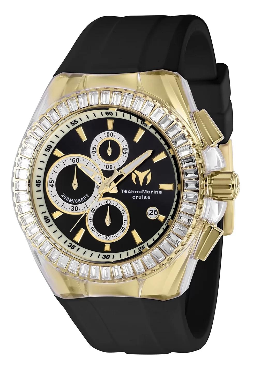 TechnoMarine TM-121155 TM-121155 Watch - Silver Dial Leather Band