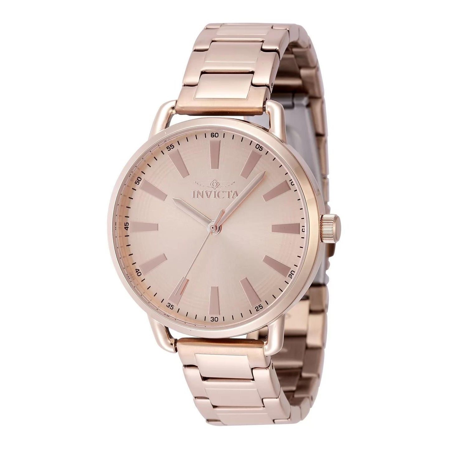 Invicta 48330 48330 Watch - Rose Gold Dial Stainless Steel Band