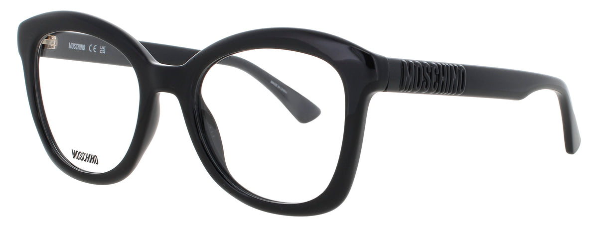 Moschino MOS636-807 BLACK Missing Women's Eyeglasses 50mm Eyeglasses