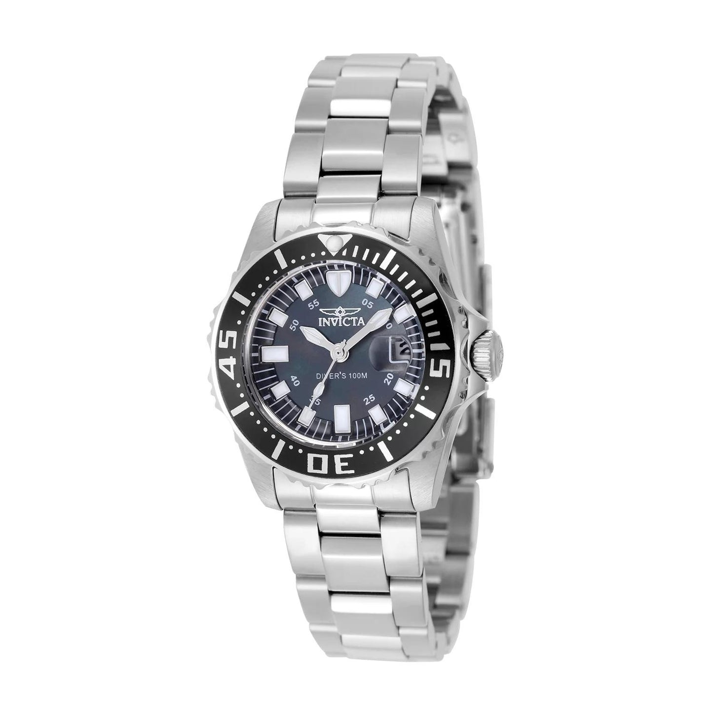 Invicta 2959 2959 Watch - Black Dial Stainless Steel Band