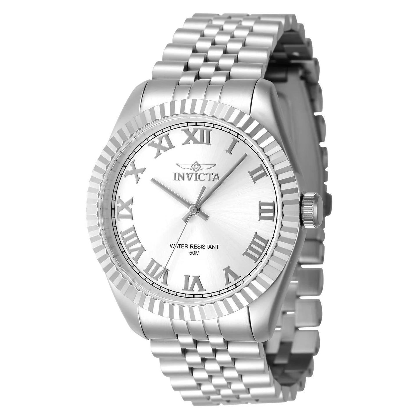 Invicta 47397 47397 Watch - Silver Dial Stainless Steel Band