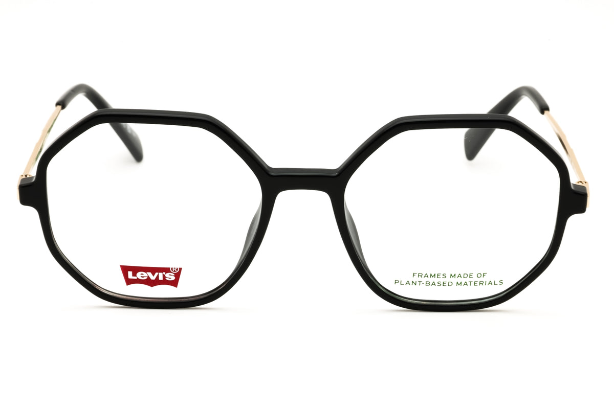 Levis LV 1062-0807 00 BLACK Round Eyeglasses 52mm