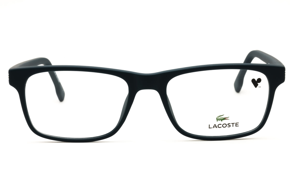 Lacoste L2886 N-401 MATTE BLUE Rectangular Eyeglasses 55mm Eyeglasses