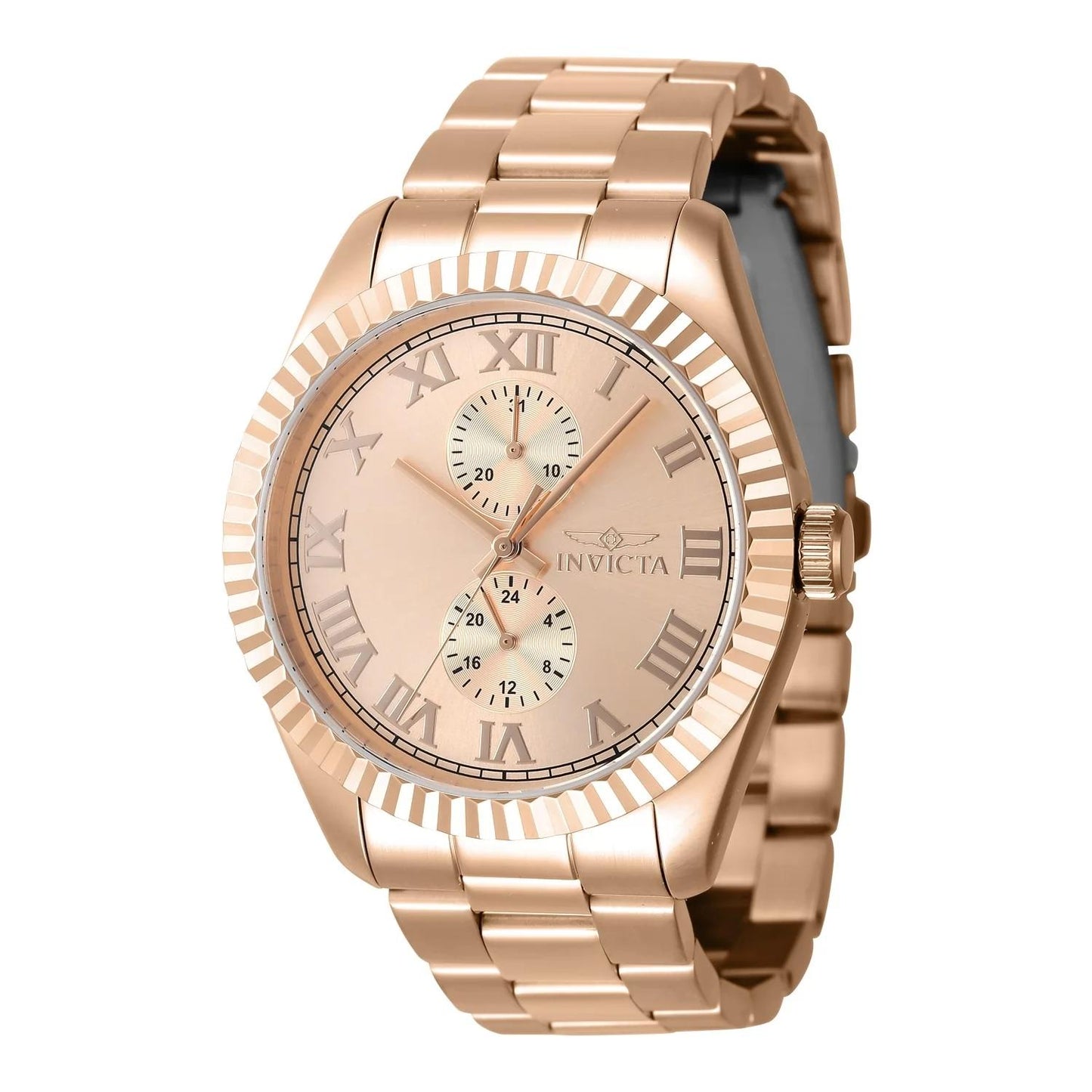 Invicta 47433 47433 Watch - Rose Gold Dial Stainless Steel Band
