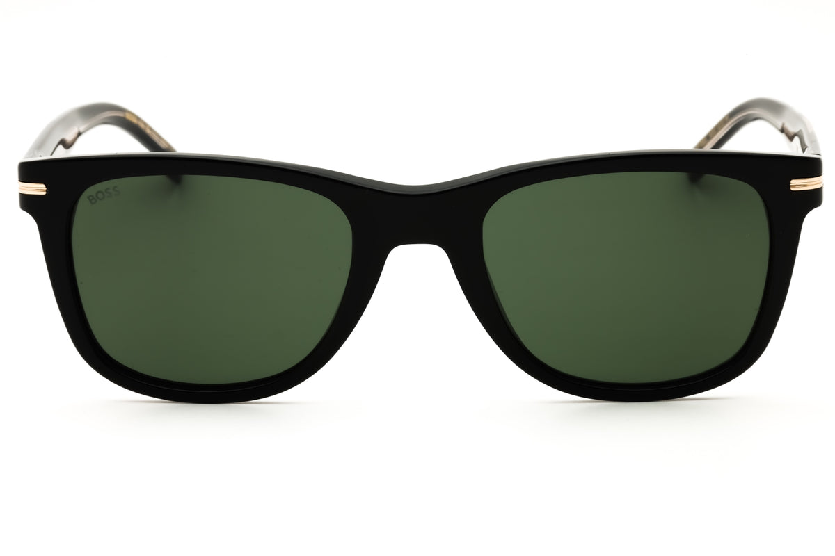 Hugo Boss BOSS 1508/S-0807 QT BLACK Rectangular Sunglasses 52mm Sunglasses