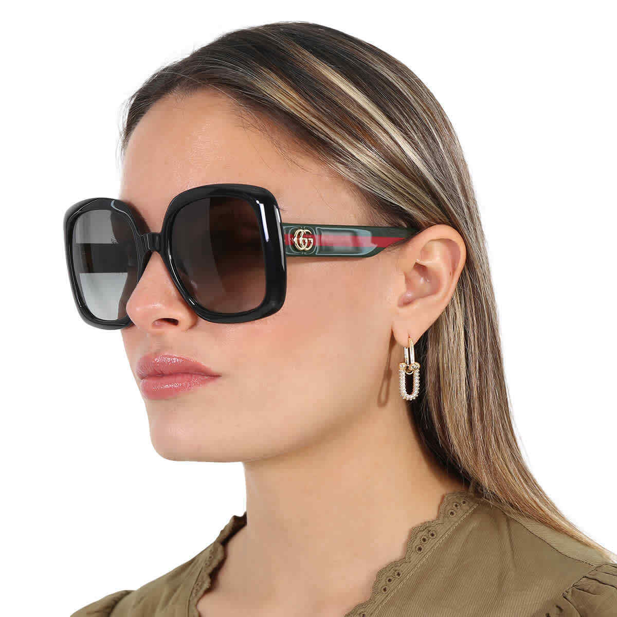 Gucci GG0713S-006 55 New Sunglasses