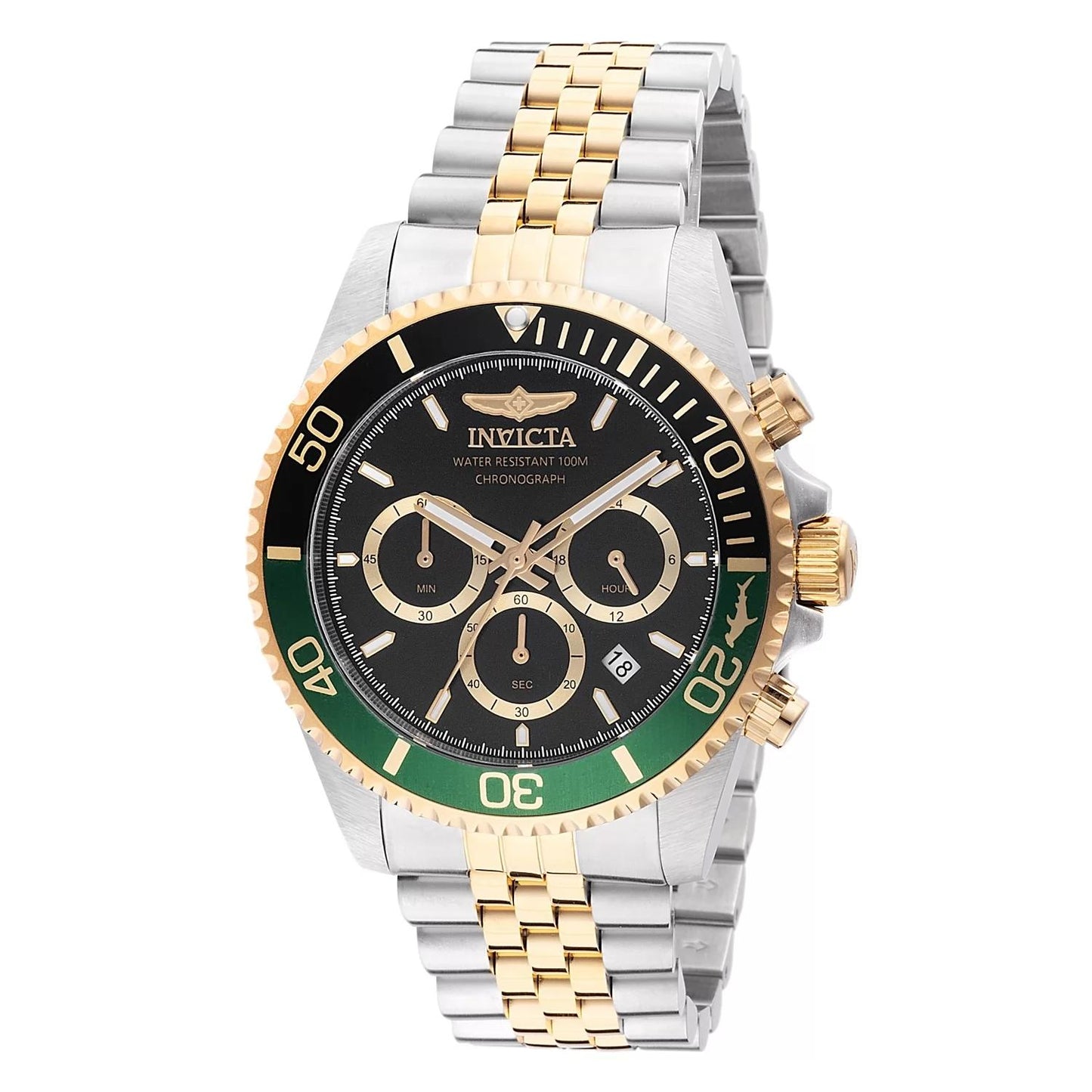 Invicta 48116 48116 Watch - Black Dial Stainless Steel Band