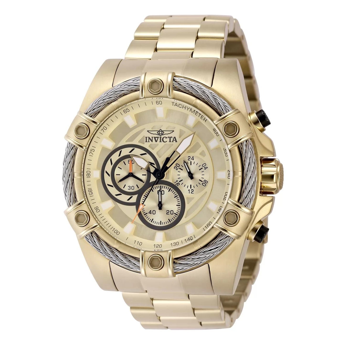 Invicta 48866 48866 Watch - Gold Dial Stainless Steel Band