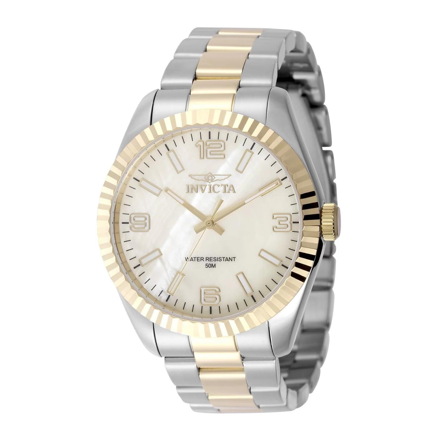 Invicta 50130 50130 Watch - Gold Dial Stainless Steel Band