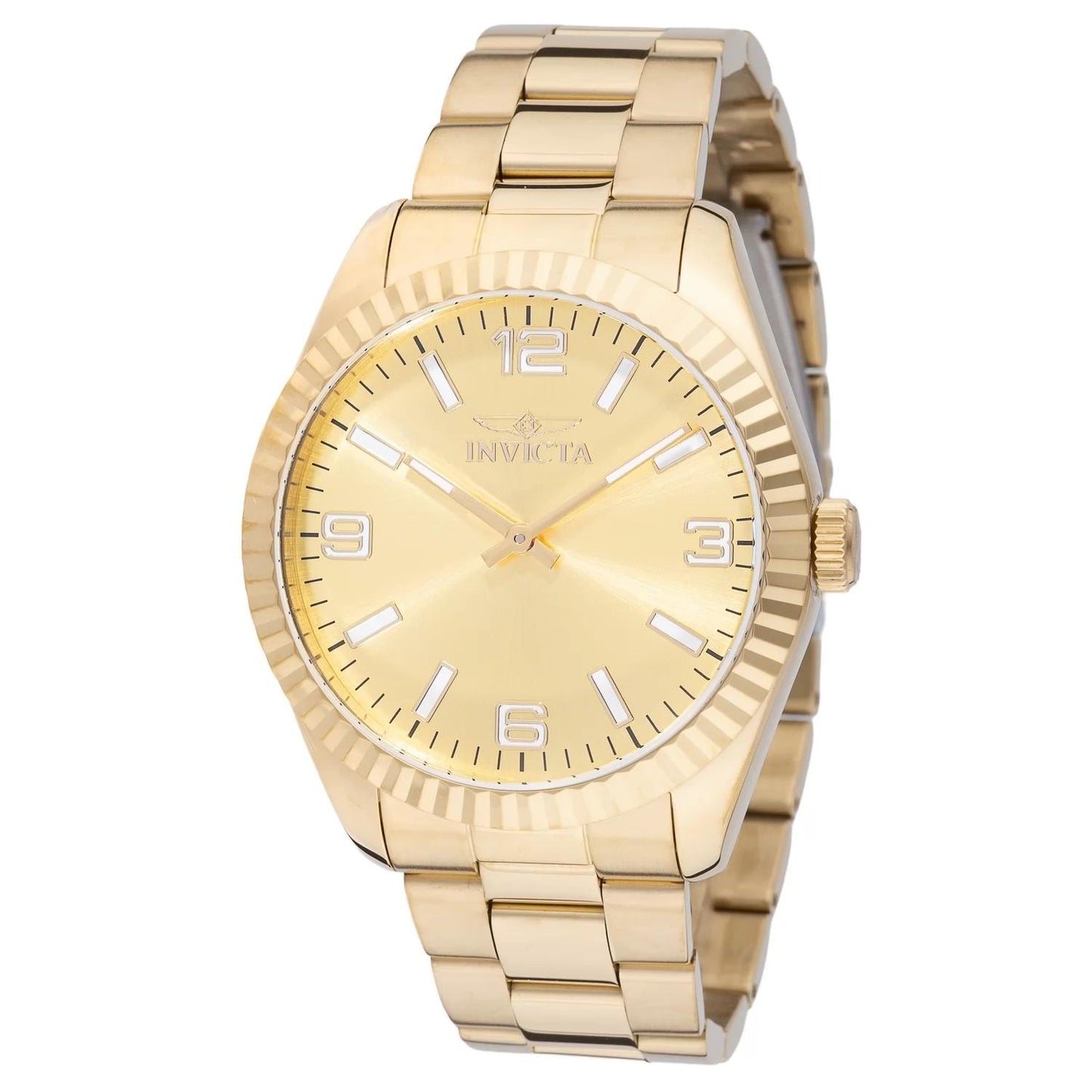 Invicta 49682 49682 Watch - Gold Dial Stainless Steel Band