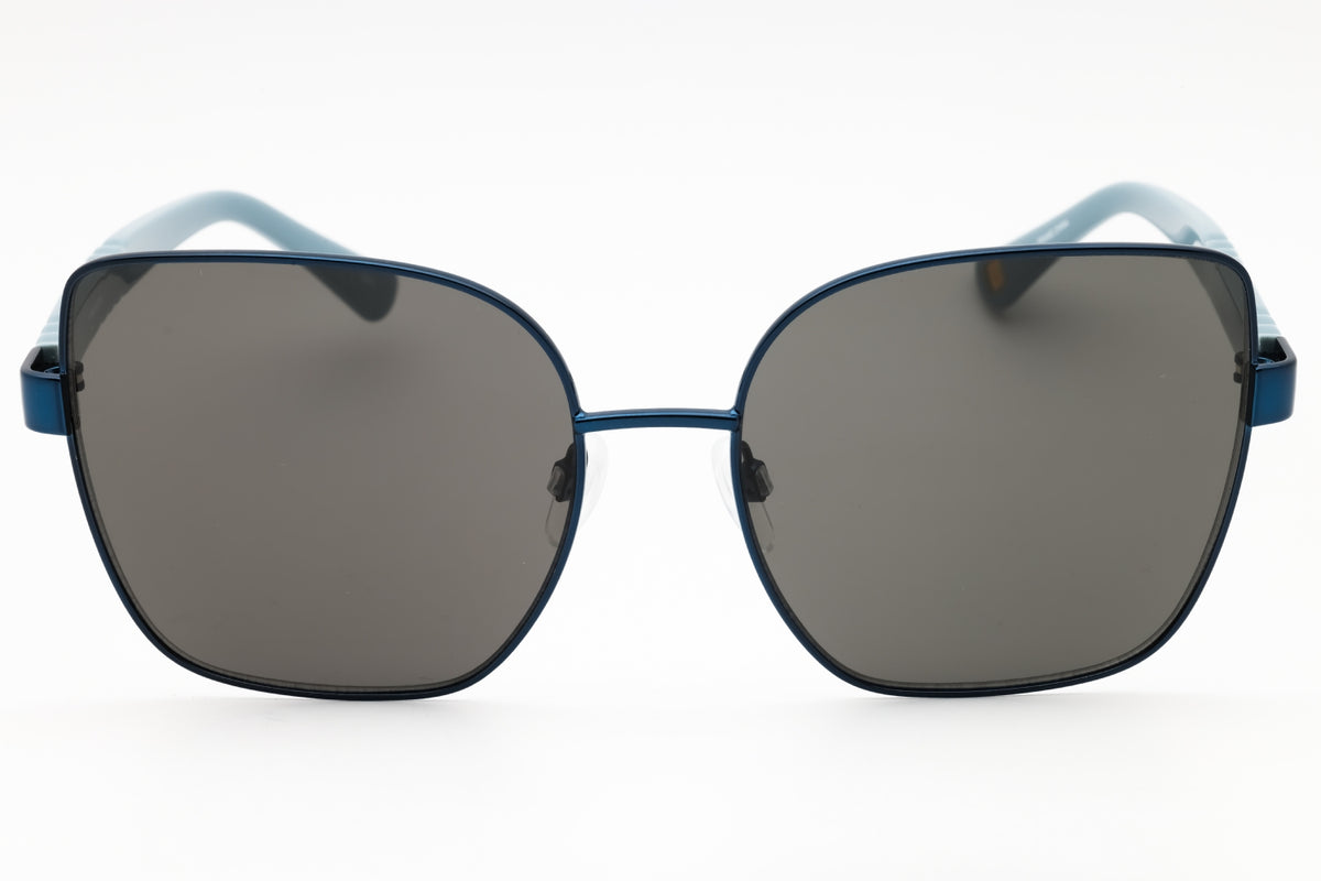 Anne Klein AK7086-410 NAVY Rectangular Sunglasses 58mm Sunglasses