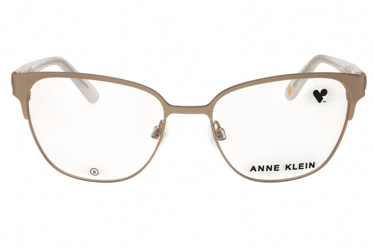 Anne Klein AK5122-770 ROSE GOLD Rectangular Eyeglasses 52mm Eyeglasses