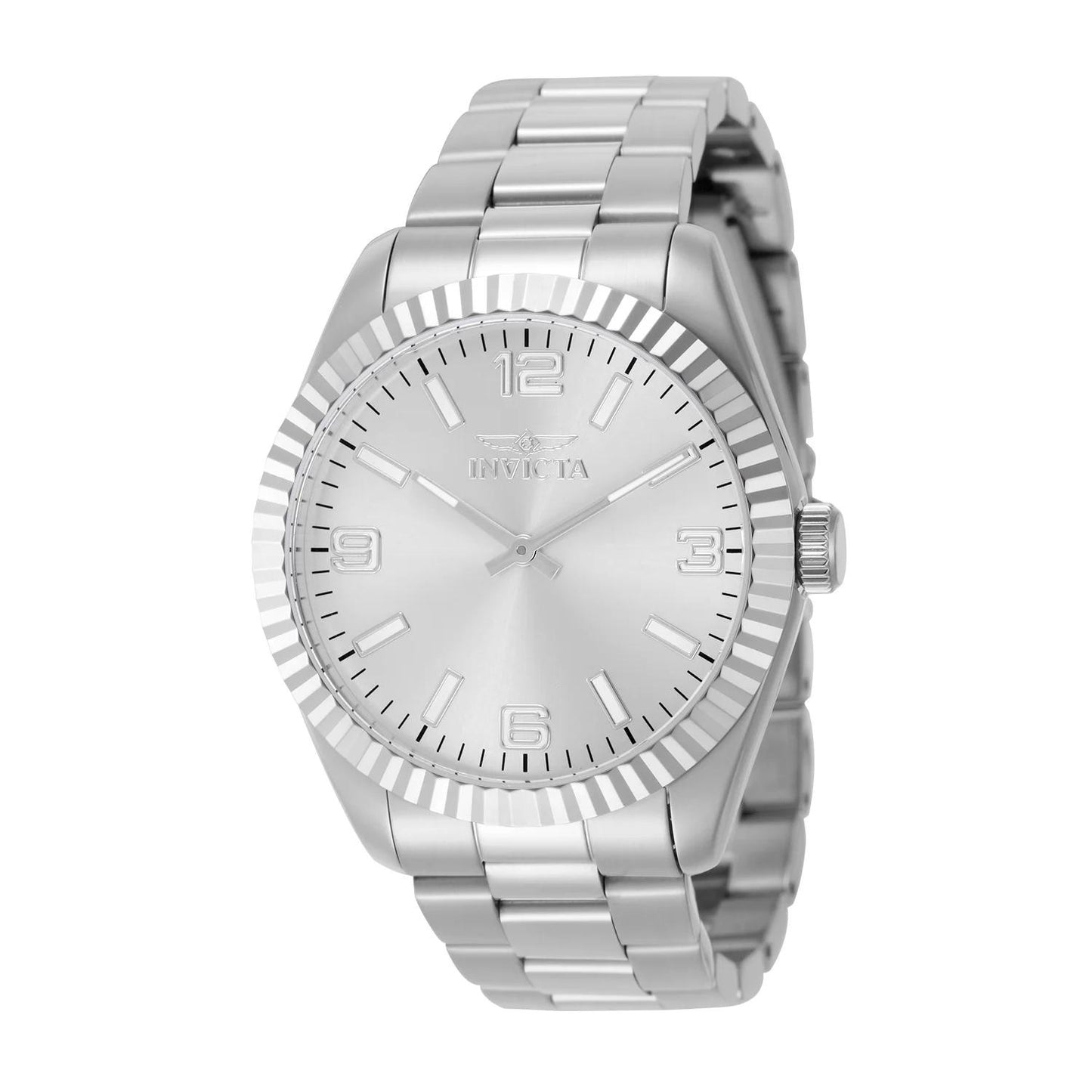 Invicta 49671 49671 Watch - Silver Dial Stainless Steel Band