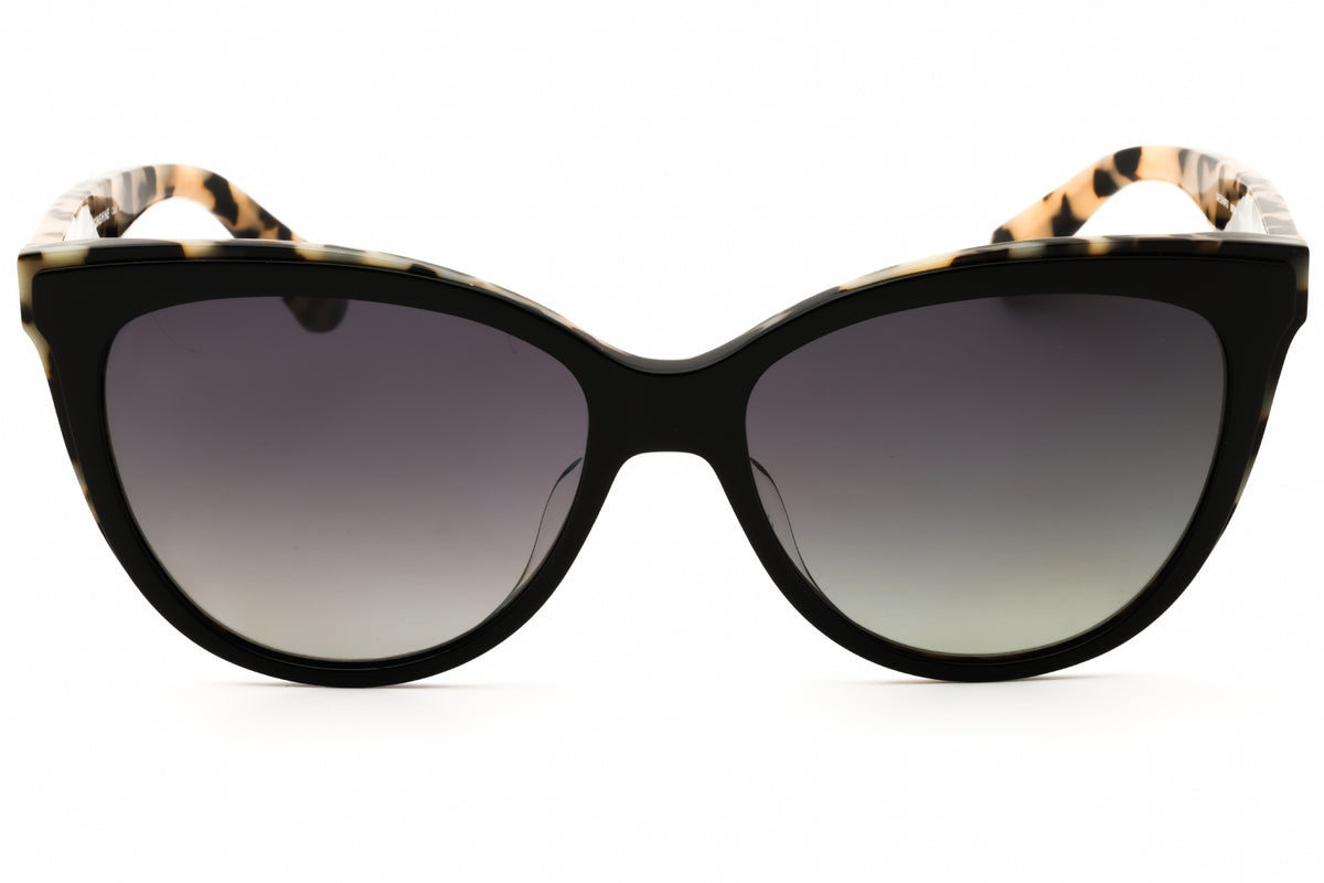 Kate Spade DAESHA/F/S-0WR7 WJ BLK HAVANA Cat eye Sunglasses 56mm Sunglasses