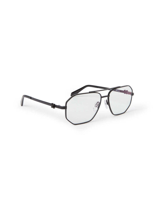 Off-White Style 44 Black Blue Block Light 59mm New Eyeglasses