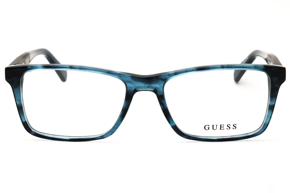 Guess GU1954-092 Blue Rectangular Eyeglasses 53mm Eyeglasses