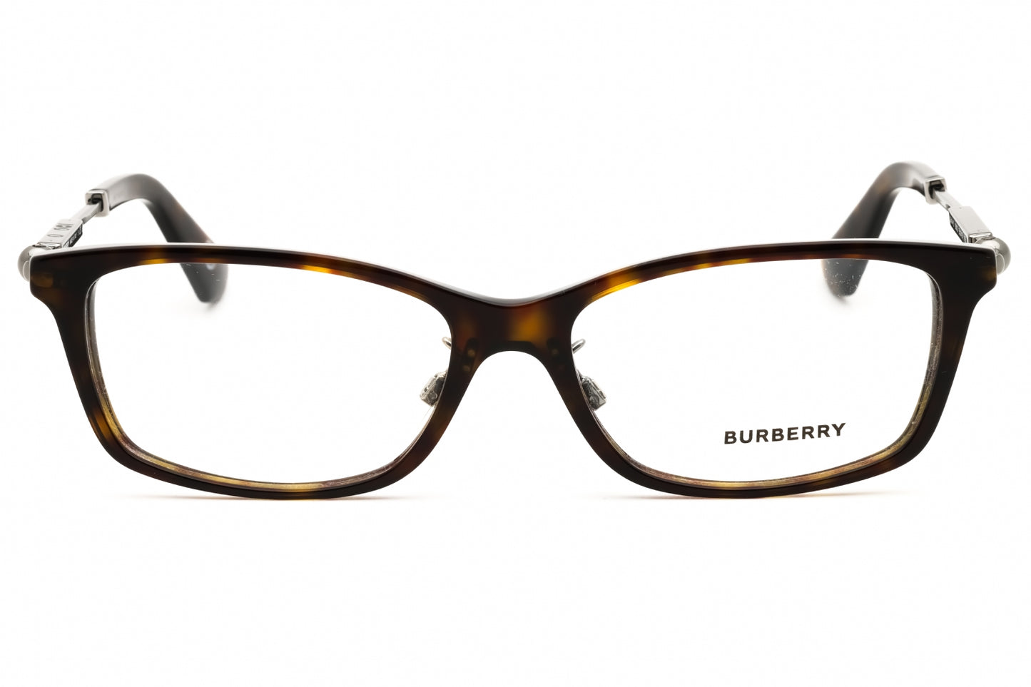 Burberry 0BE2414D-3002 eyeglasses in havana frame with clear lenses