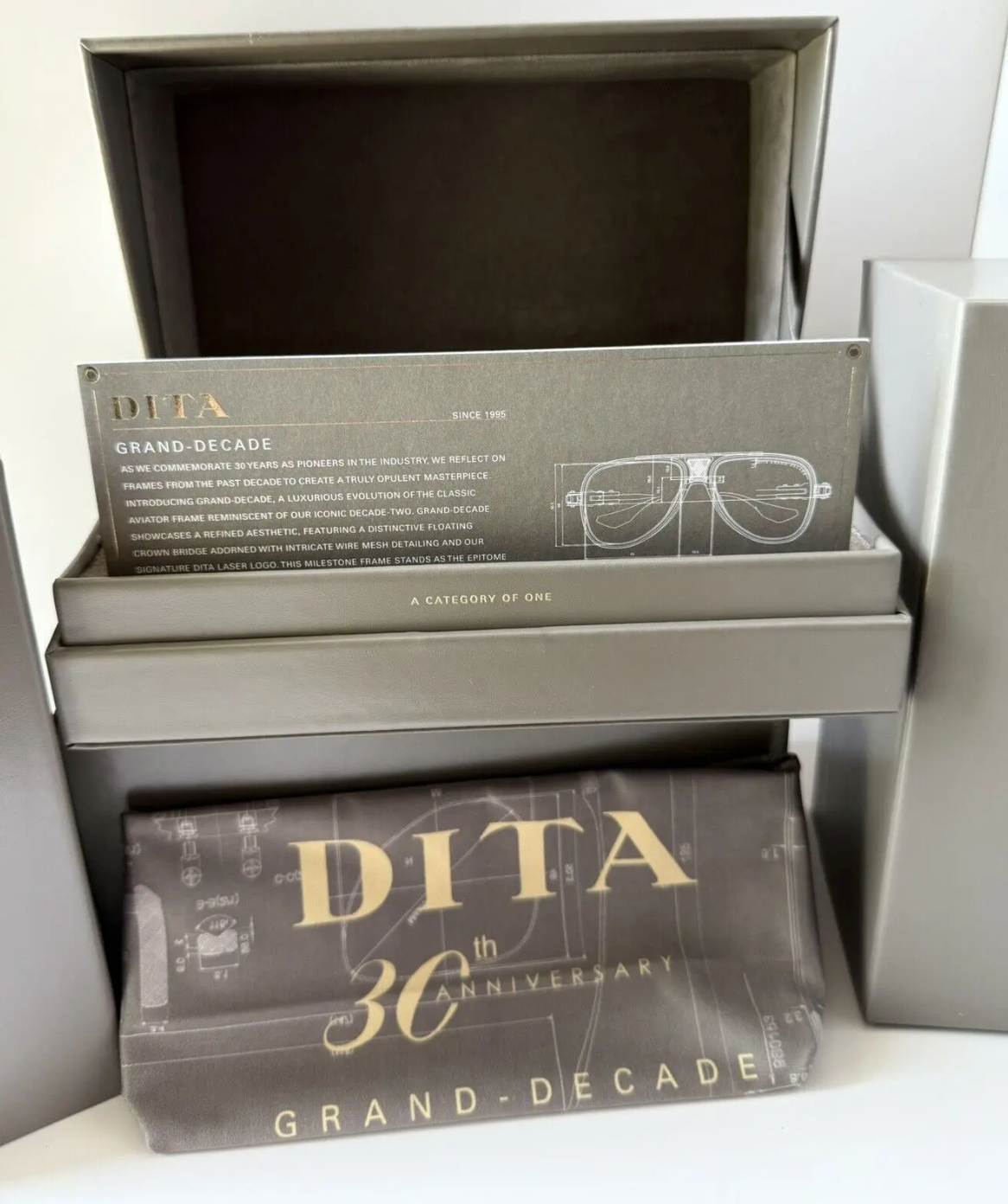 Dita DTS460-A-01AF 56mm New Sunglasses