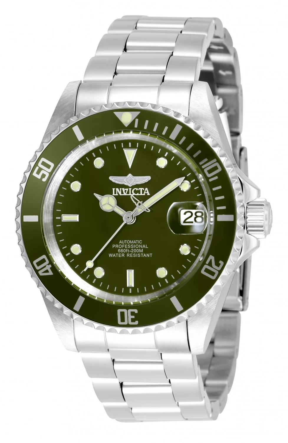 Invicta 35690 35690 Watch - Green Dial Stainless Steel Band