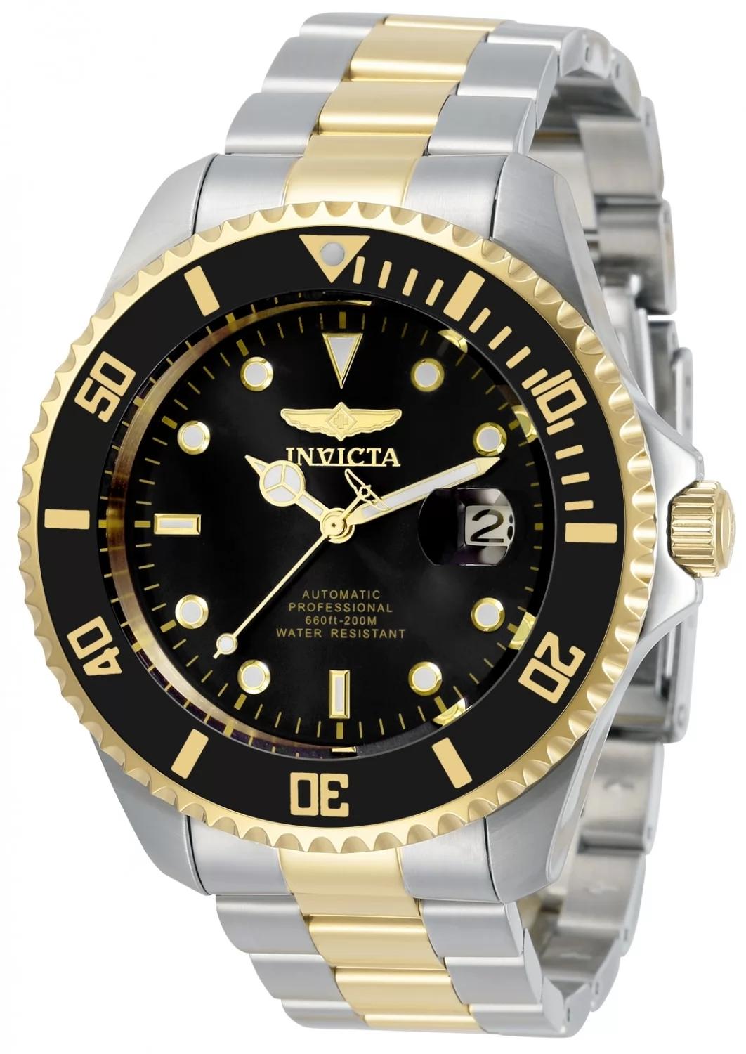 Invicta 34041 34041 Watch - Black Dial Stainless Steel Band