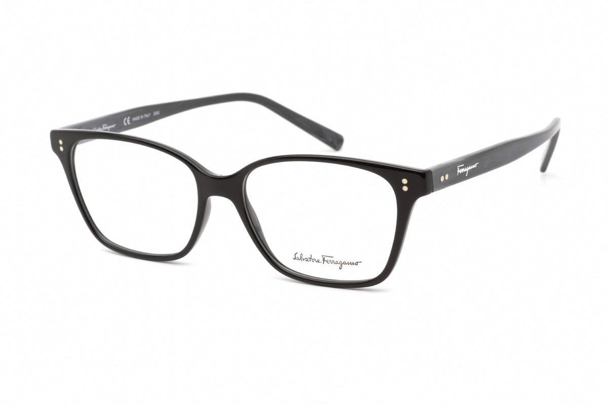 Salvatore Ferragamo SF2928-001 eyeglasses in black frame with clear lenses