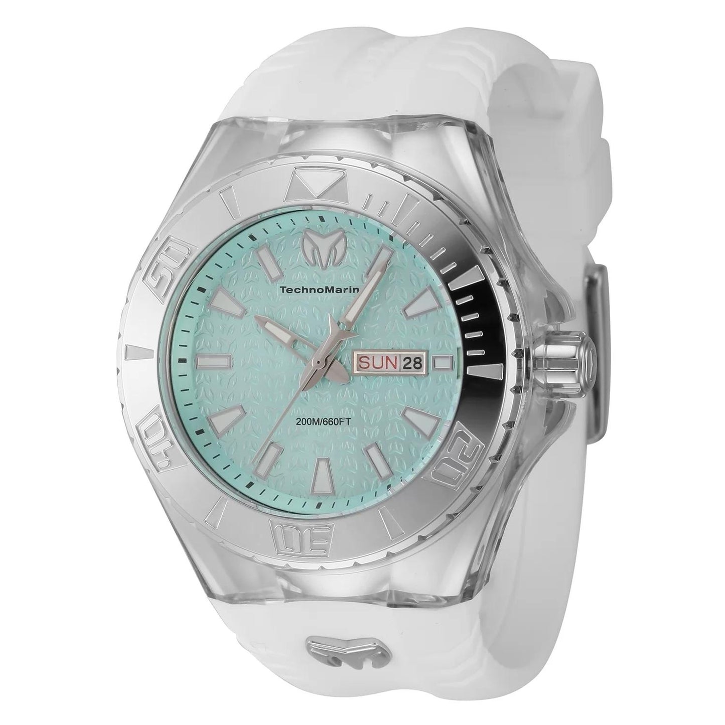 TechnoMarine TM-122010 TM-122010 Watch - Green Dial Silicon Band