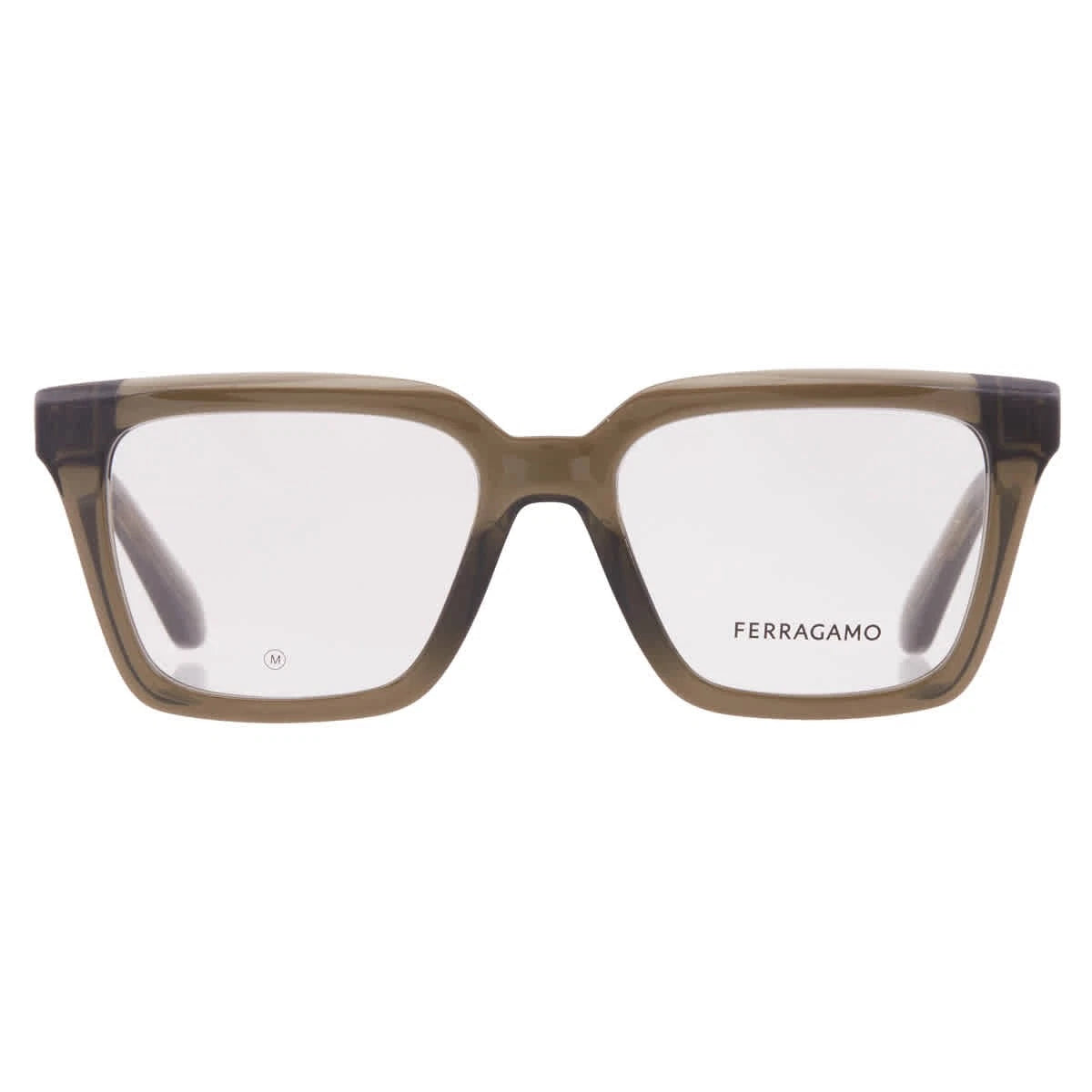 Salvatore Ferragamo SF2985-320-52 eyeglasses in blue, demo frame with clear lenses