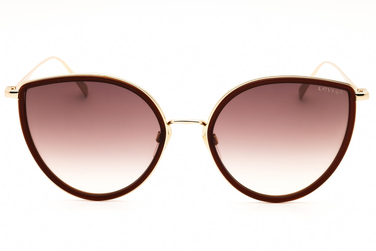 Levis LV 5011/S-009Q HA BROWN Cat eye Sunglasses 56mm