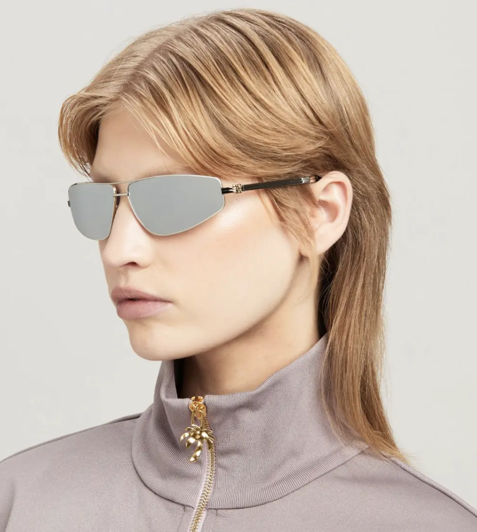 Palm Angels PERI059S24MET0017272 64mm New Sunglasses