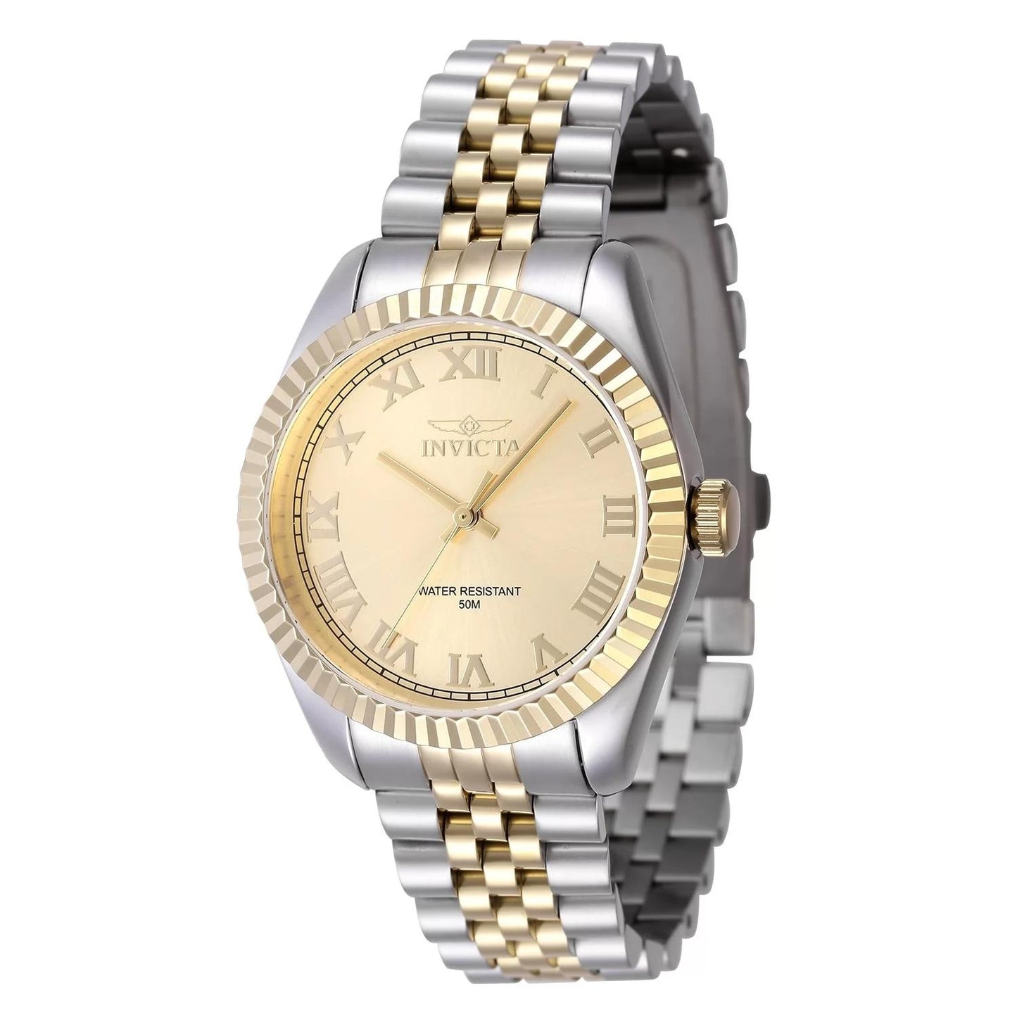Invicta 47416 47416 Watch - Gold Dial Stainless Steel Band