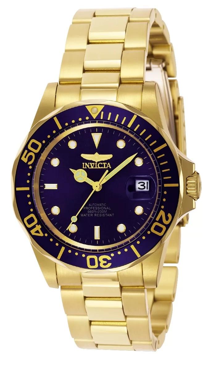 Invicta 8930 8930 Watch - Blue Dial Stainless Steel Band