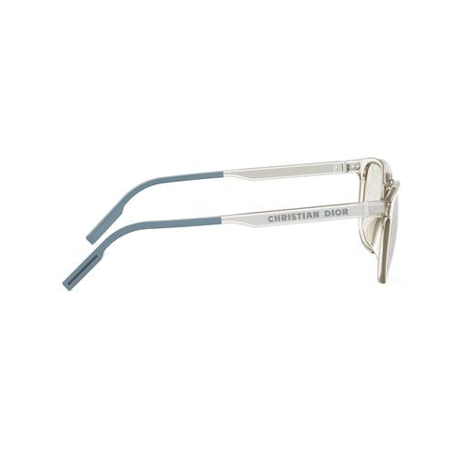 Christian Dior DM40019U-59G-54 sunglasses in beige frame with brown mirror lenses