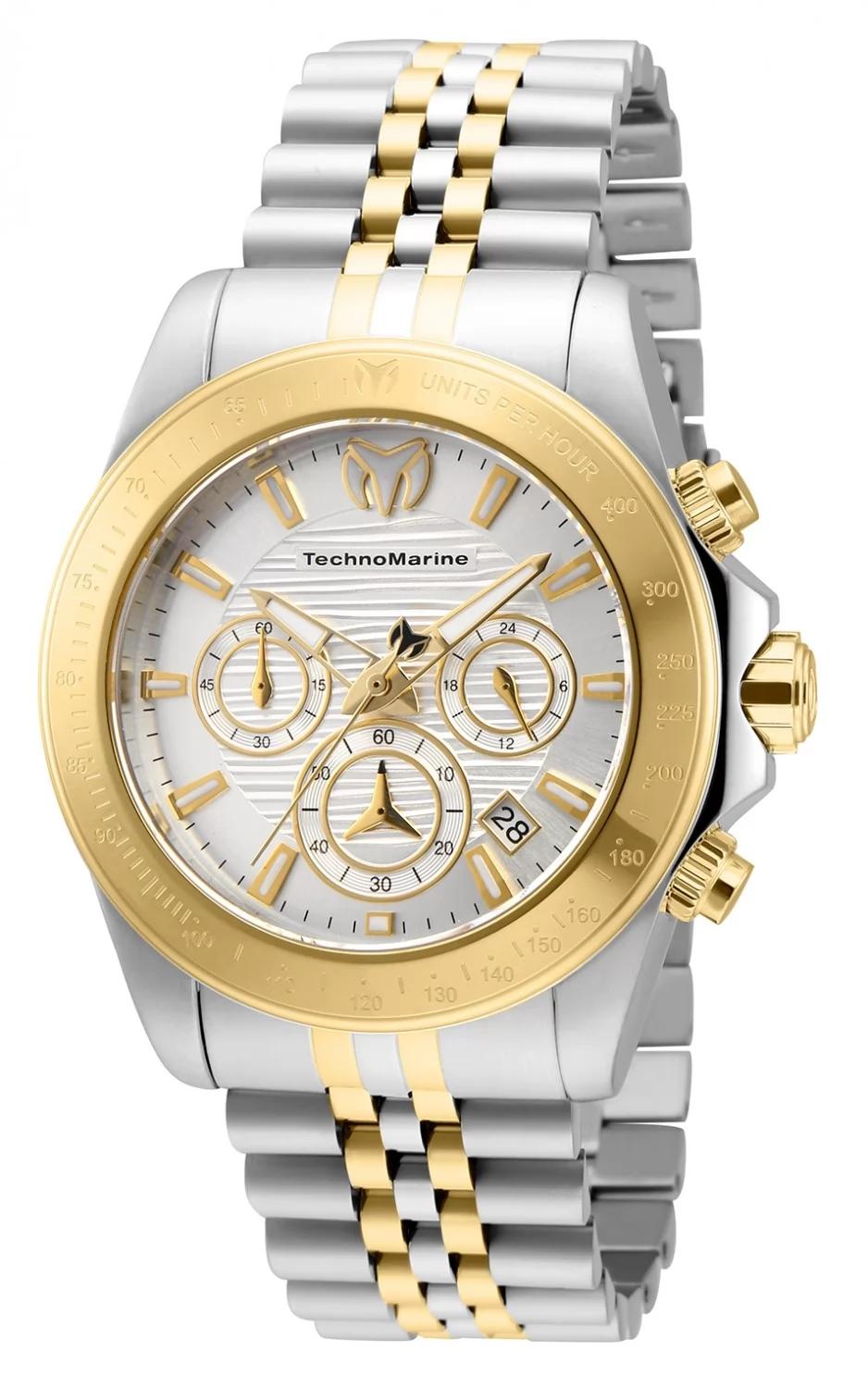 TechnoMarine TM-219020 TM-219020 Watch - Silver Dial Stainless Steel Band
