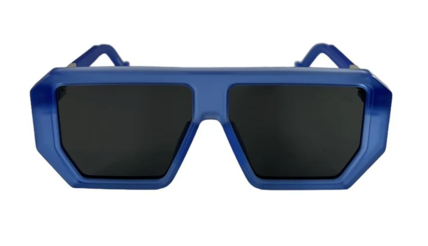 Vava BL0033-CRISBL-Mat BLK SIL 56mm New Sunglasses