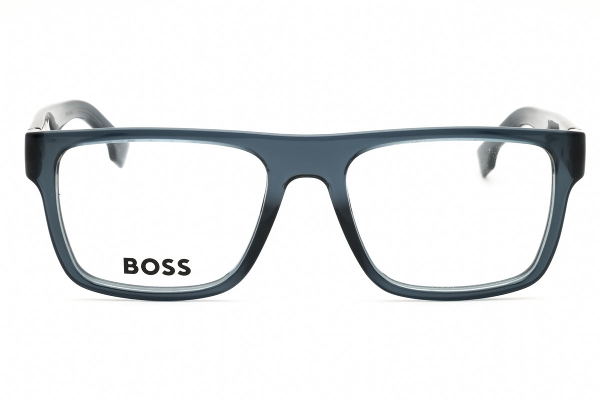 Hugo Boss BOSS 1652-0PJP 00 eyeglasses in blue frame with clear lenses
