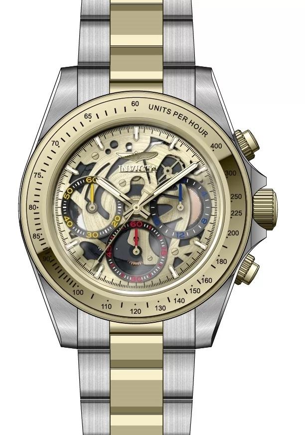 Invicta 50276 50276 Watch - Gold Dial Stainless Steel Band