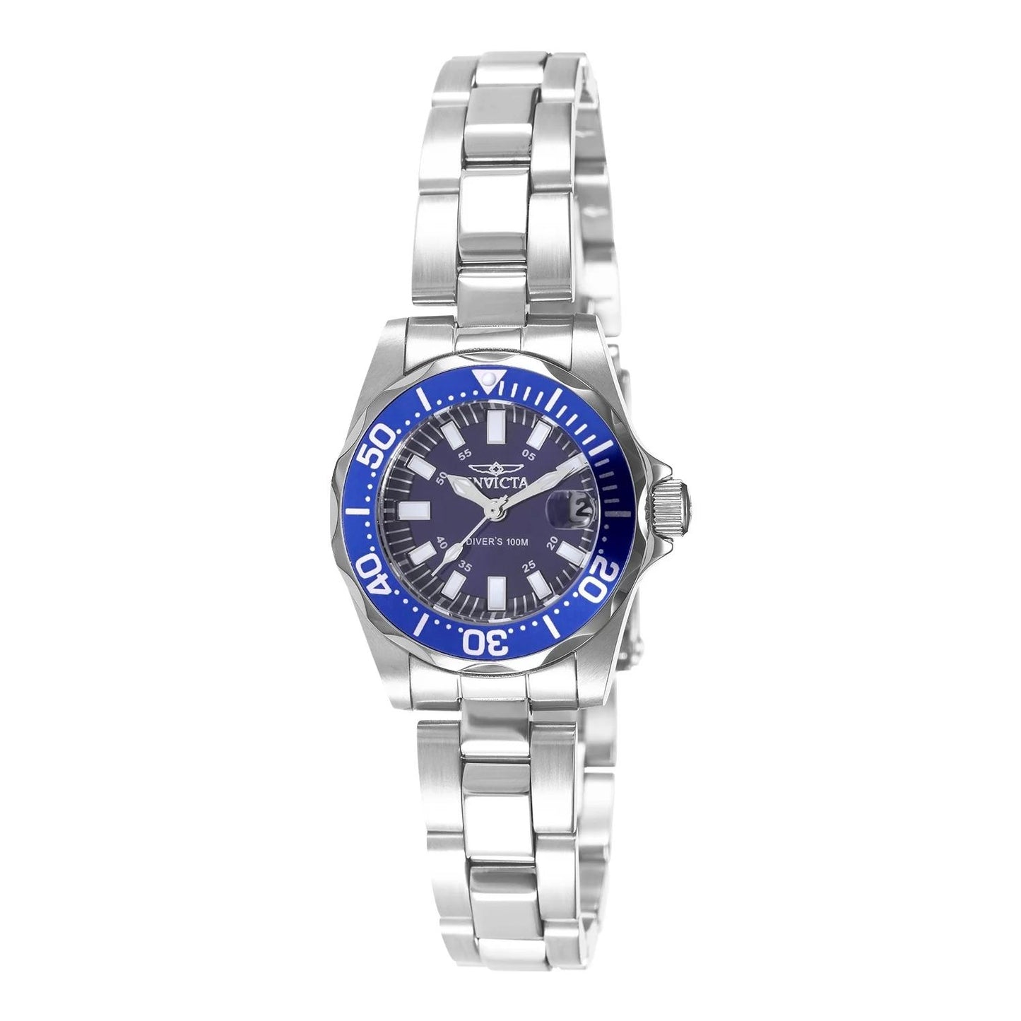 Invicta 7060 7060 Watch - Blue Dial Stainless Steel Band