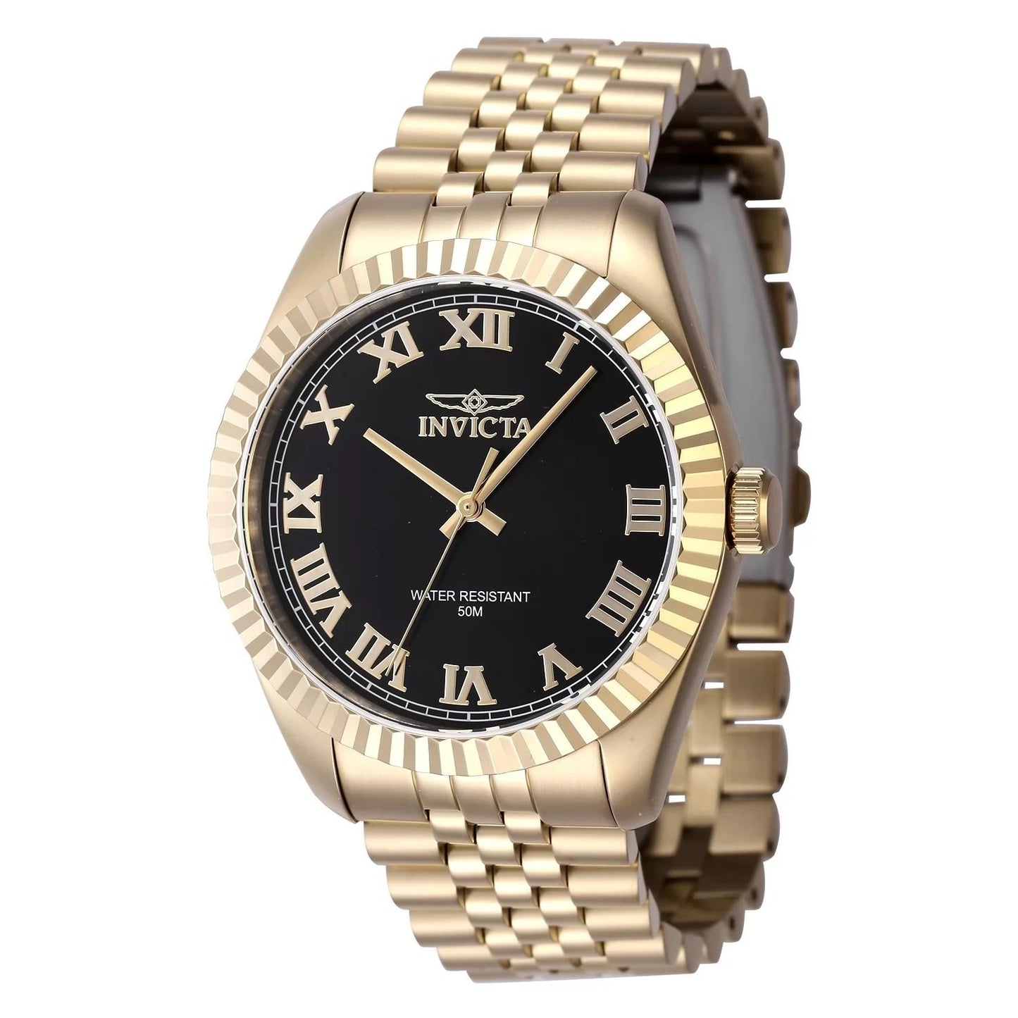 Invicta 47405 47405 Watch - Black Dial Stainless Steel Band