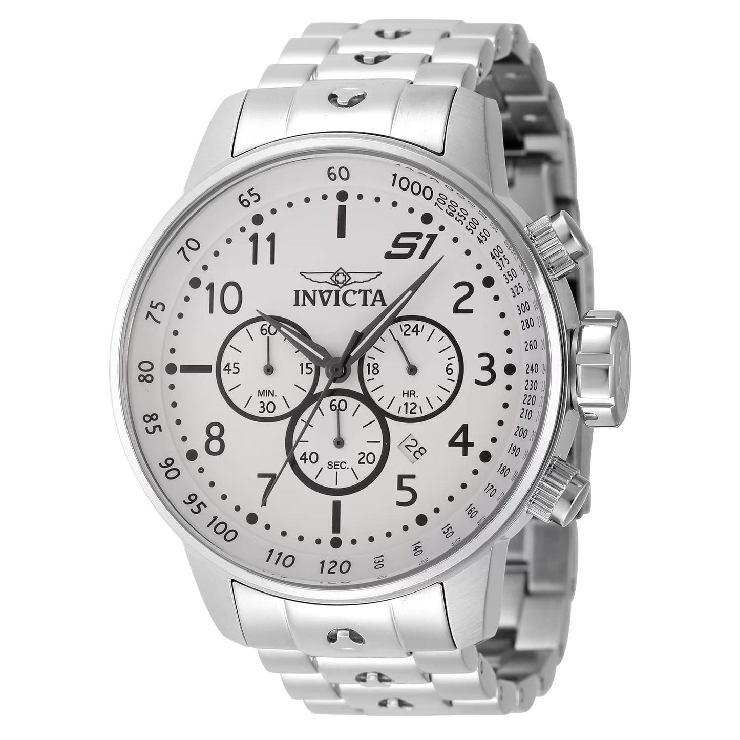 Invicta 23078 23078 Watch - Silver Dial Stainless Steel Band