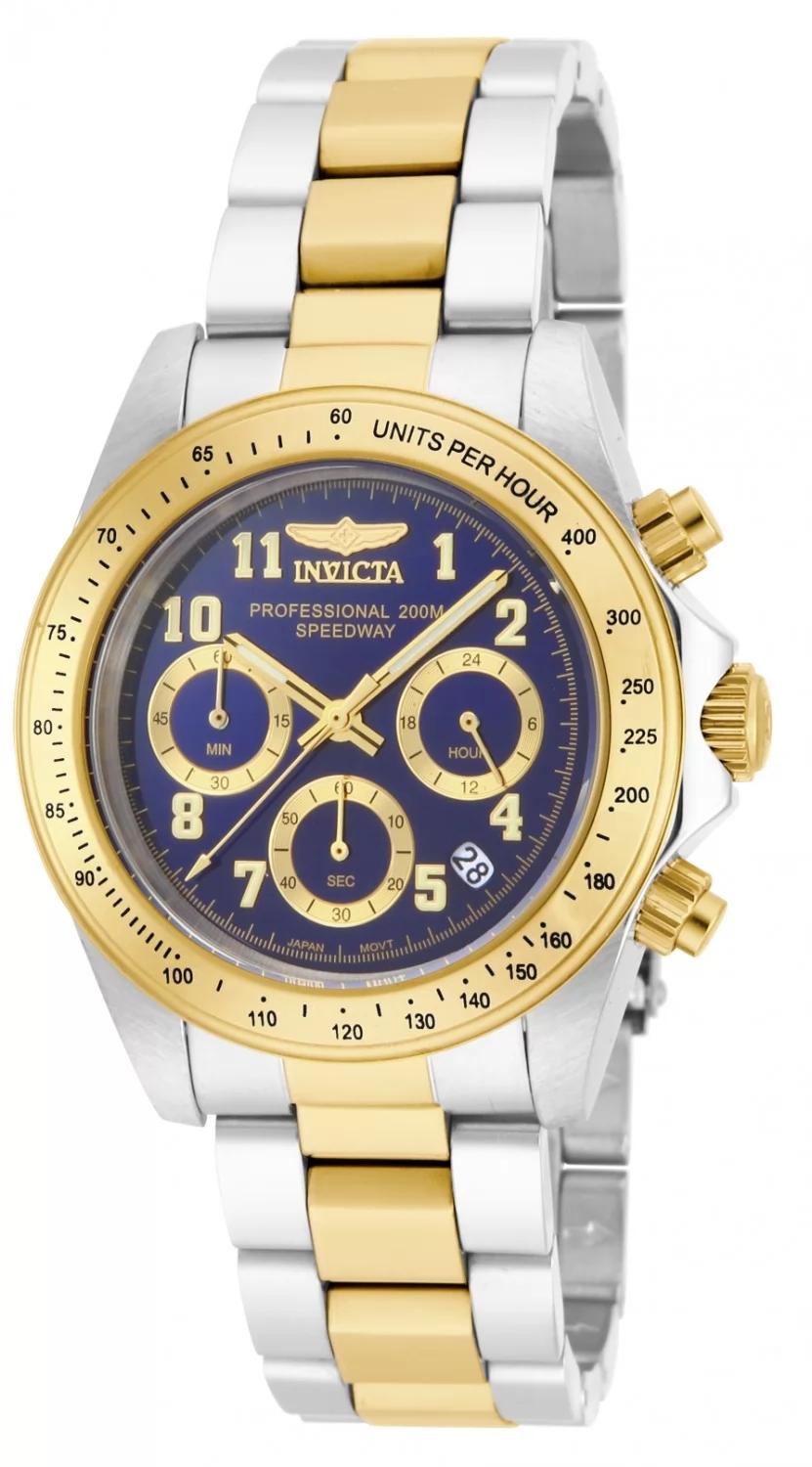 Invicta 17028 17028 Watch - Blue Dial Stainless Steel Band
