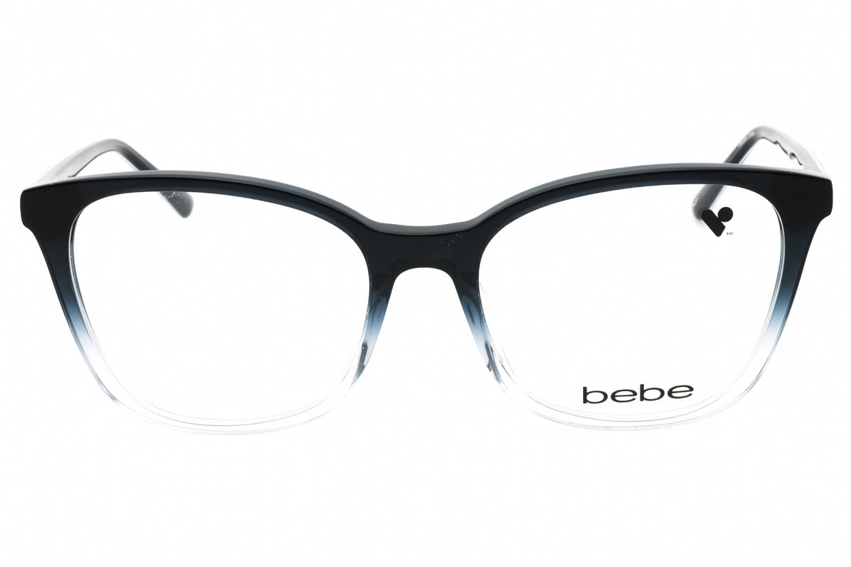 Bebe BB5206-001 JET GRADIENT Rectangular Eyeglasses 53mm Eyeglasses