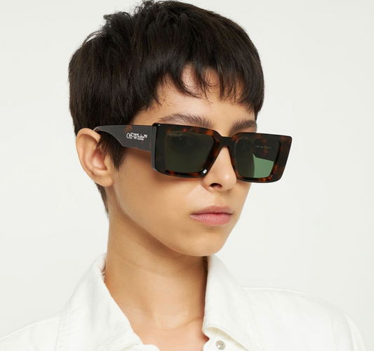 Off-White Savannah Havana Green 53mm New Sunglasses