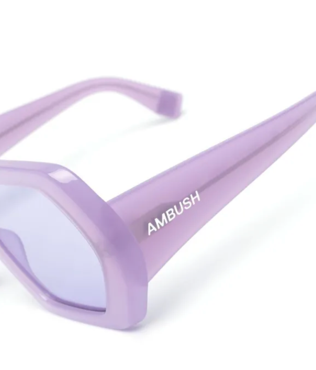 Ambush Eirene sunglasses in eirene purple purple frame with purple lenses