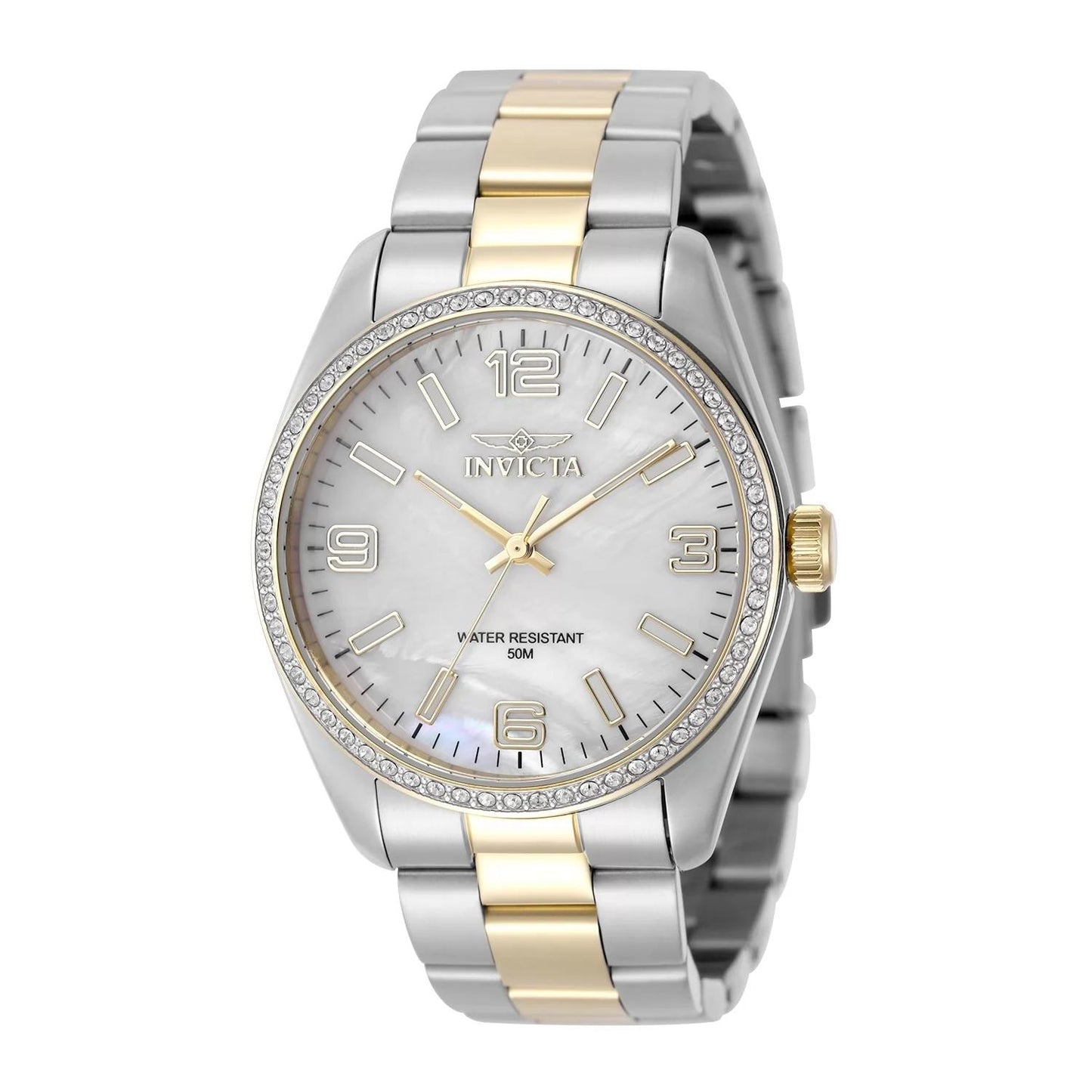 Invicta 50090 50090 Watch - White Dial Stainless Steel Band